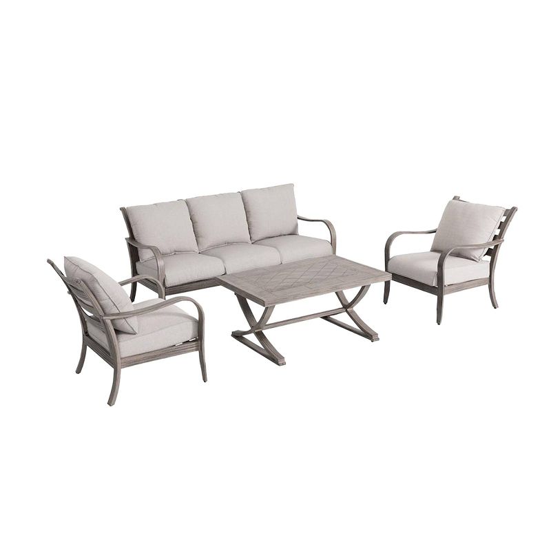 4pc Aluminum Sofa Set - Nuu Garden