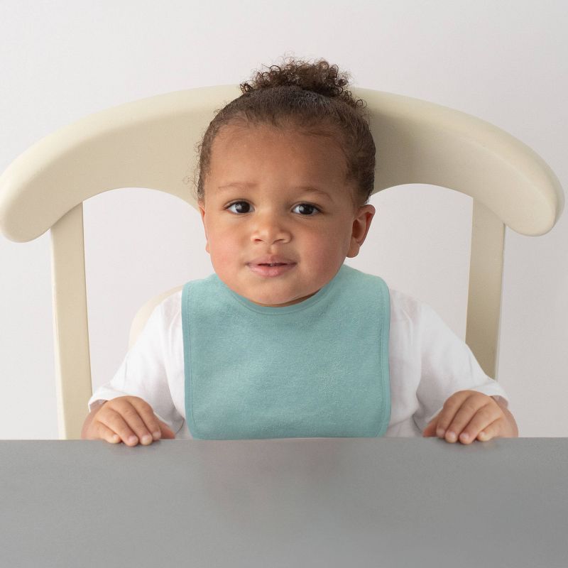 Neat Solutions Water-Resistant Lined Infant Bib Set Boy - 10pk