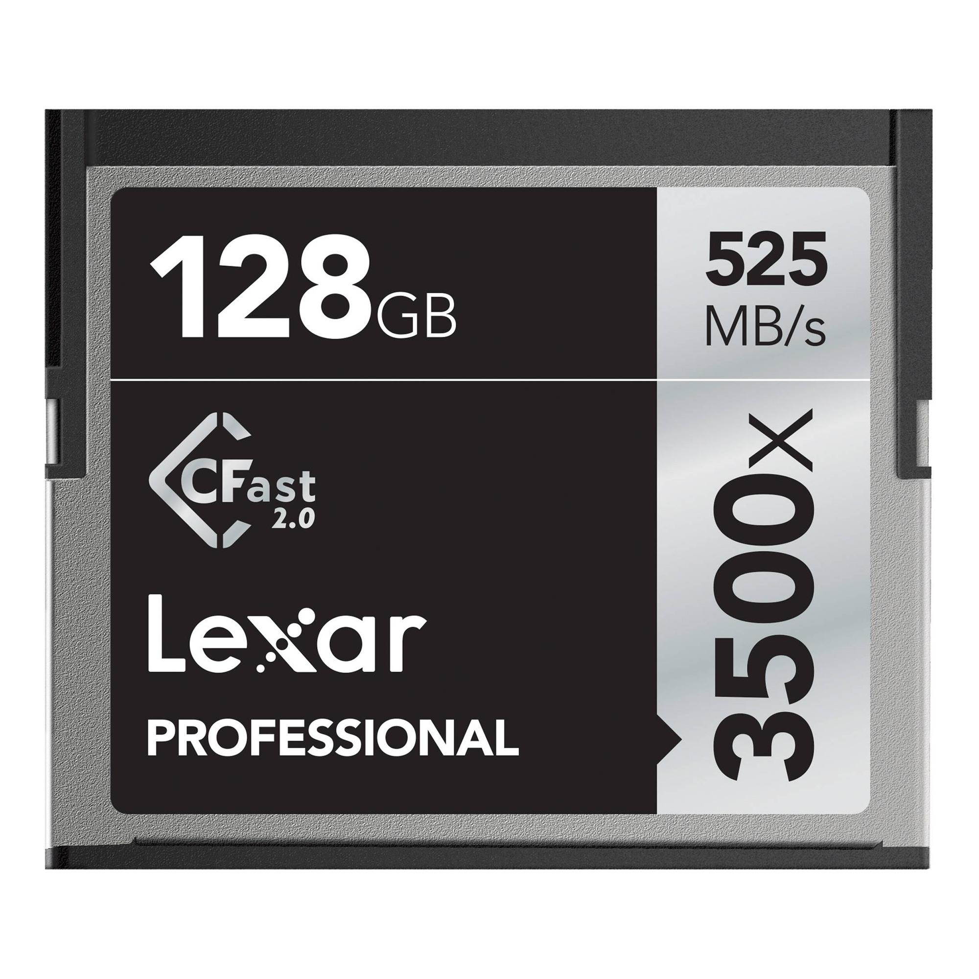 Lexar 128GB Professional 3500x CFast 2.0 Memory Card #LC128CRBNA3500