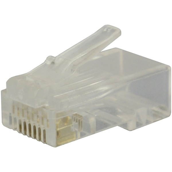 DataComm Electronics 20-5706 CAT-6 RJ45 Molded Plugs, 25 Pack