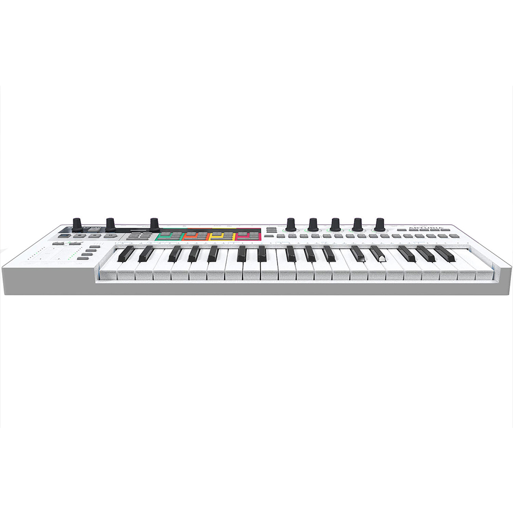 Arturia KeyStep Pro 37-key Keyboard Controller & Sequencer with Studio Monitor Headphones & Sustain Pedal Bundle