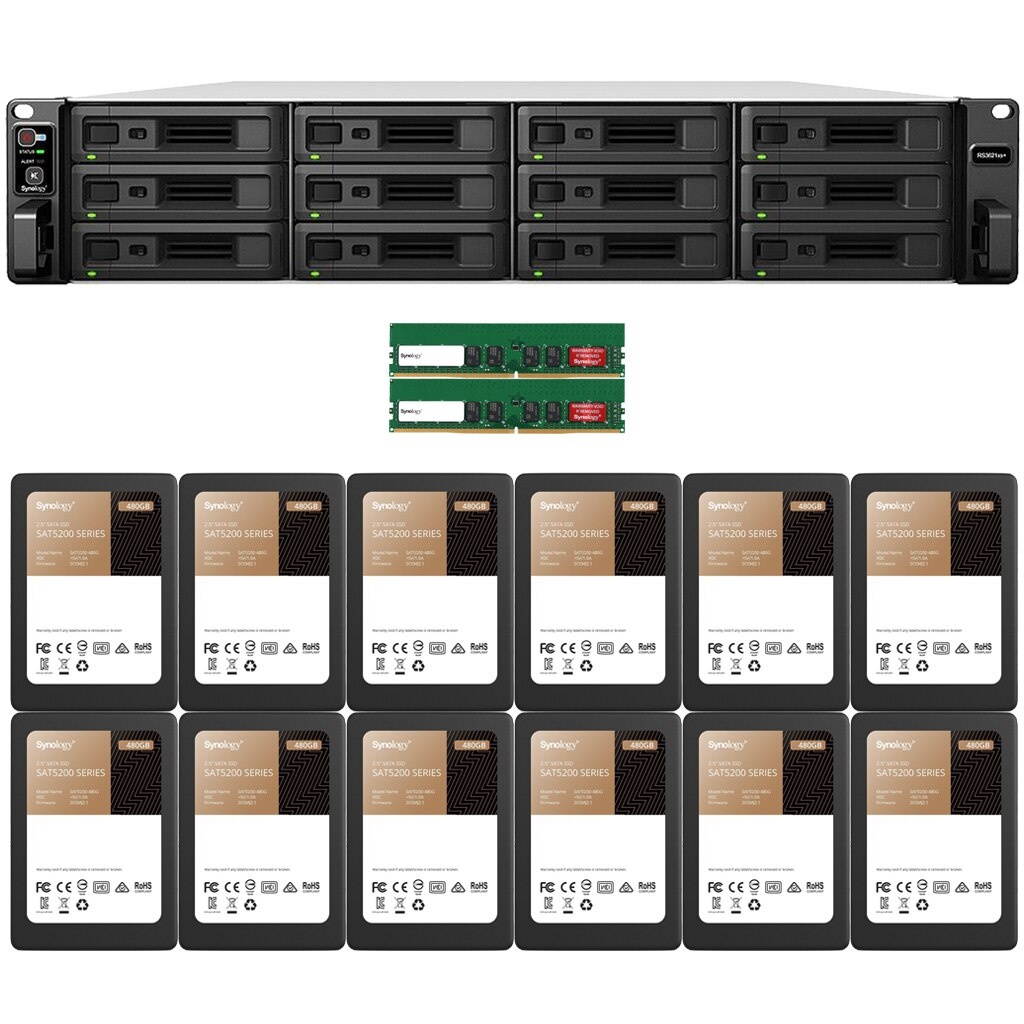 Synology RS820RP+ 4-Bay RackStation NAS with 8TB (4x2TB) of Western Digital RED NAS Drives Fully Assembled Tested By CustomTechSales