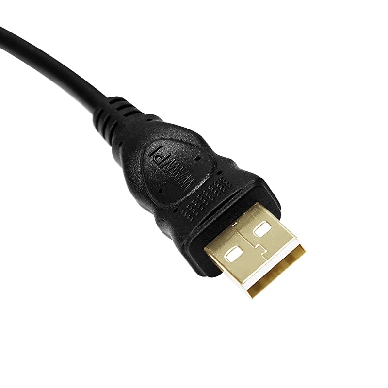 USB 20 Cable AMale to BMale Printer Scanner 10 Feet 3 Meters