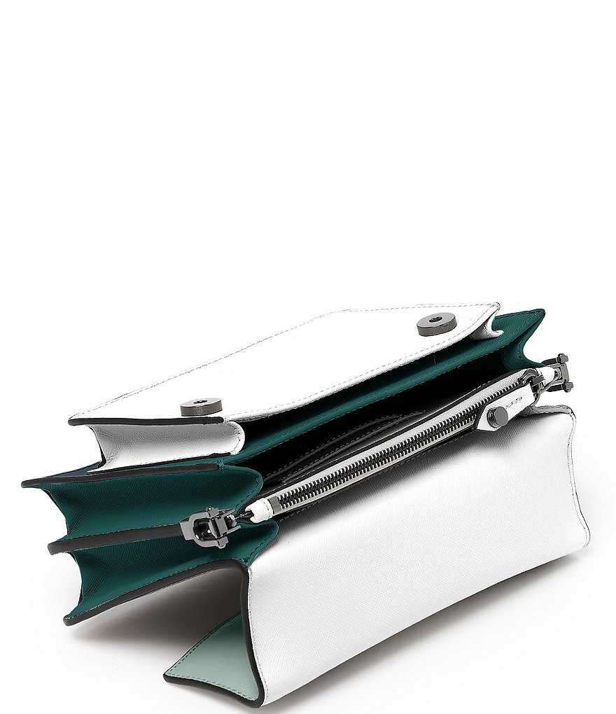 Botkier Cobble Hill Leather Colorblock Crossbody Bag