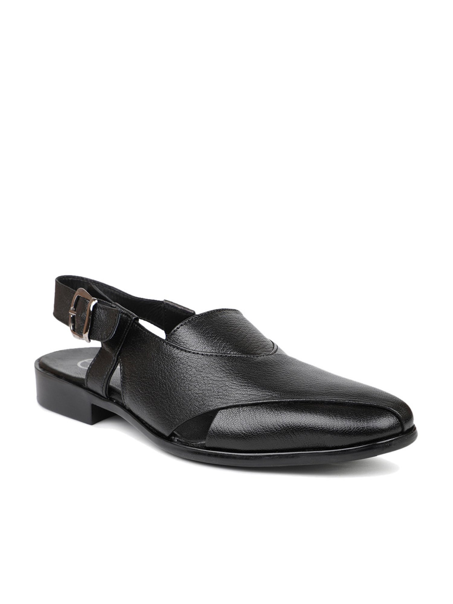 Privo by Inc.5 Men's Black Back Strap Sandals
