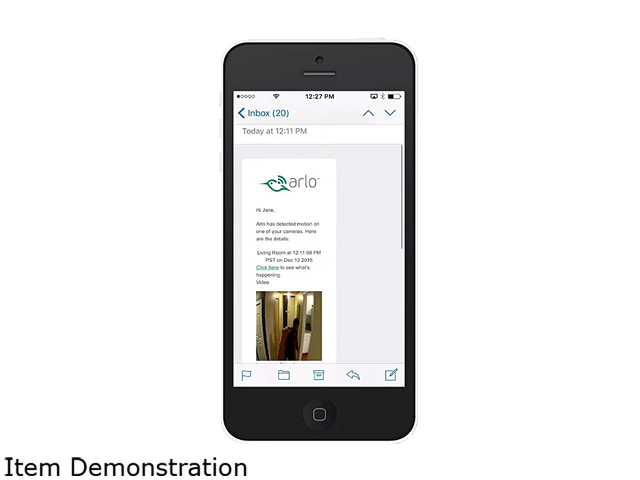 Arlo Q - 1080p HD Wi-Fi Security Camera with 2 Way Audio with Free Arlo Basic 7-Day Cloud Storage Recording - VMC3040-100NAS