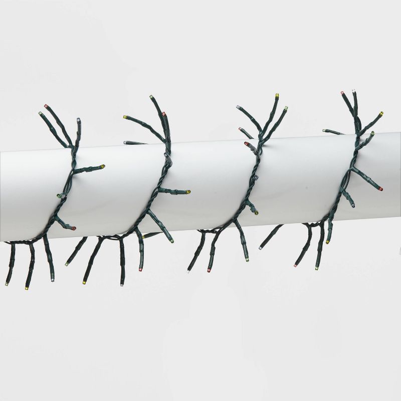 Christmas Garland String Lights 150ct LED Multicolored with Green Wire - Wondershop™