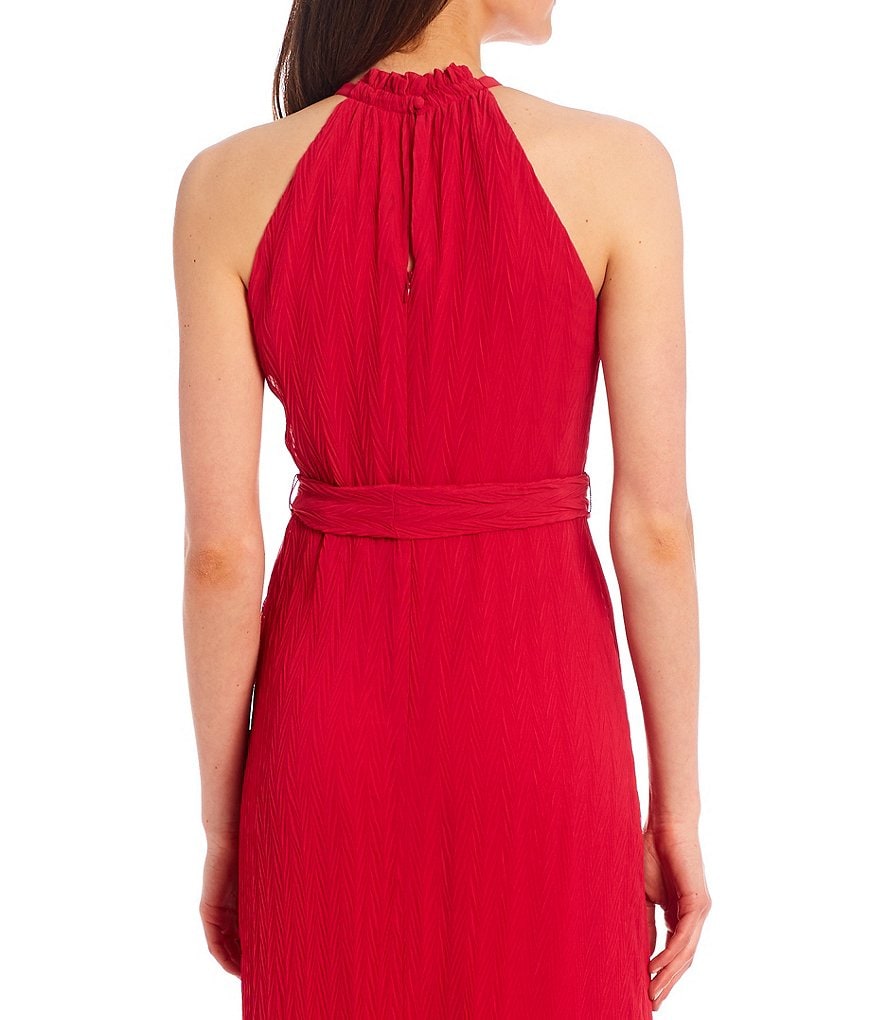 Alex Evenings Stretch Velvet Long Sleeve Ruched Beaded Accent Collar Boat Neck Blouse