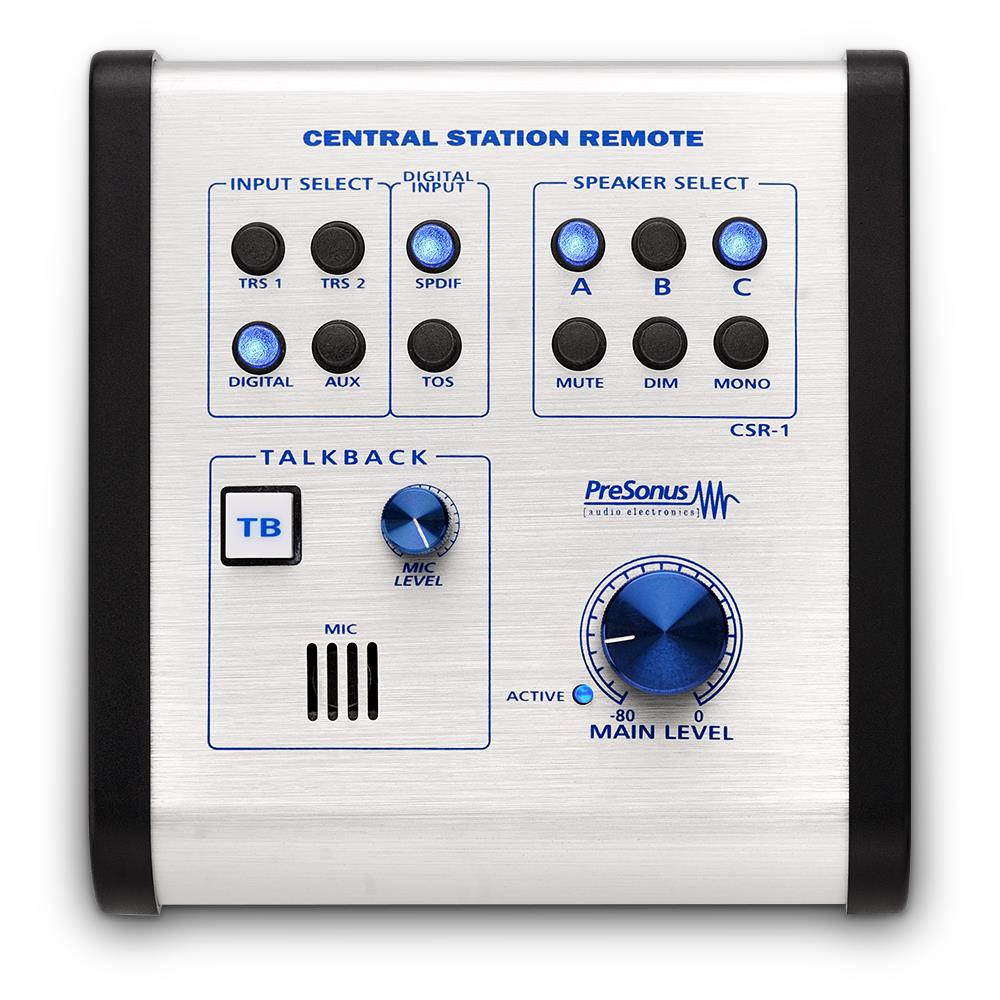 PreSonus Central Station Plus Studio Control Center w/ CSR-1 Remote