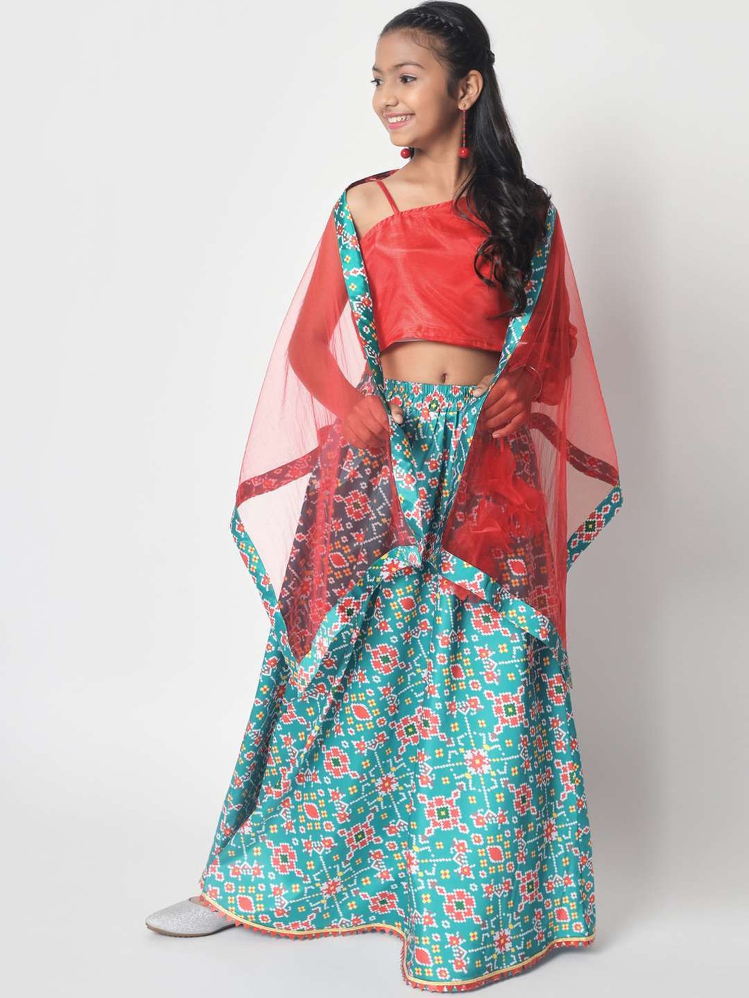 Cutecumber Kids Plum Lace Top