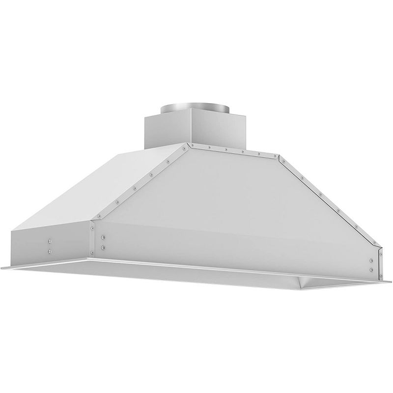 ZLINE 695-46 Deep 1200 CFM 46 Inch Range Hood Insert with LED Lighting, 4 Fan Speed Settings, Stainless Steel