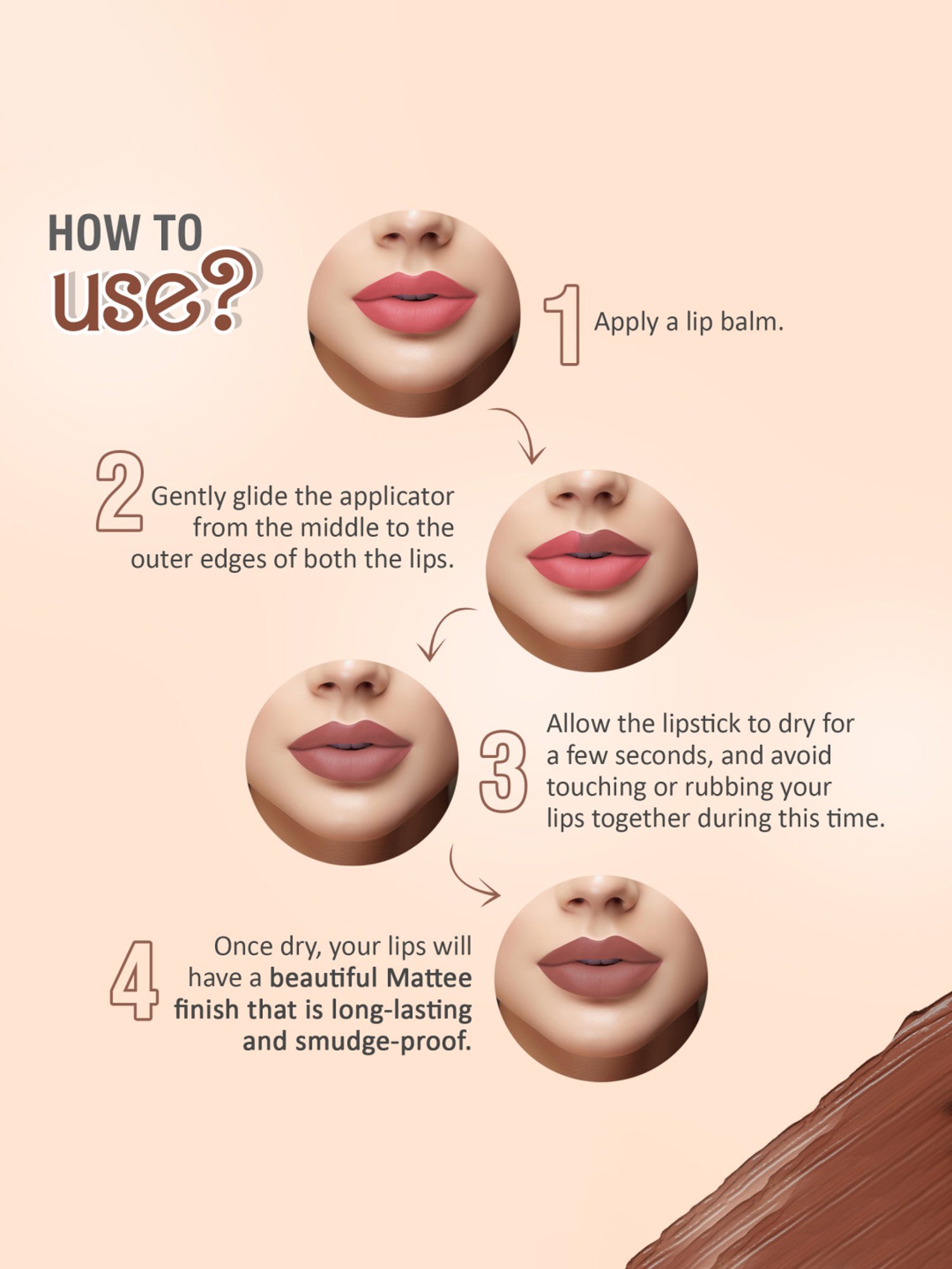 Glamveda X Rashami Desai Mini Liquid Lipstick Mocha Browns Combo