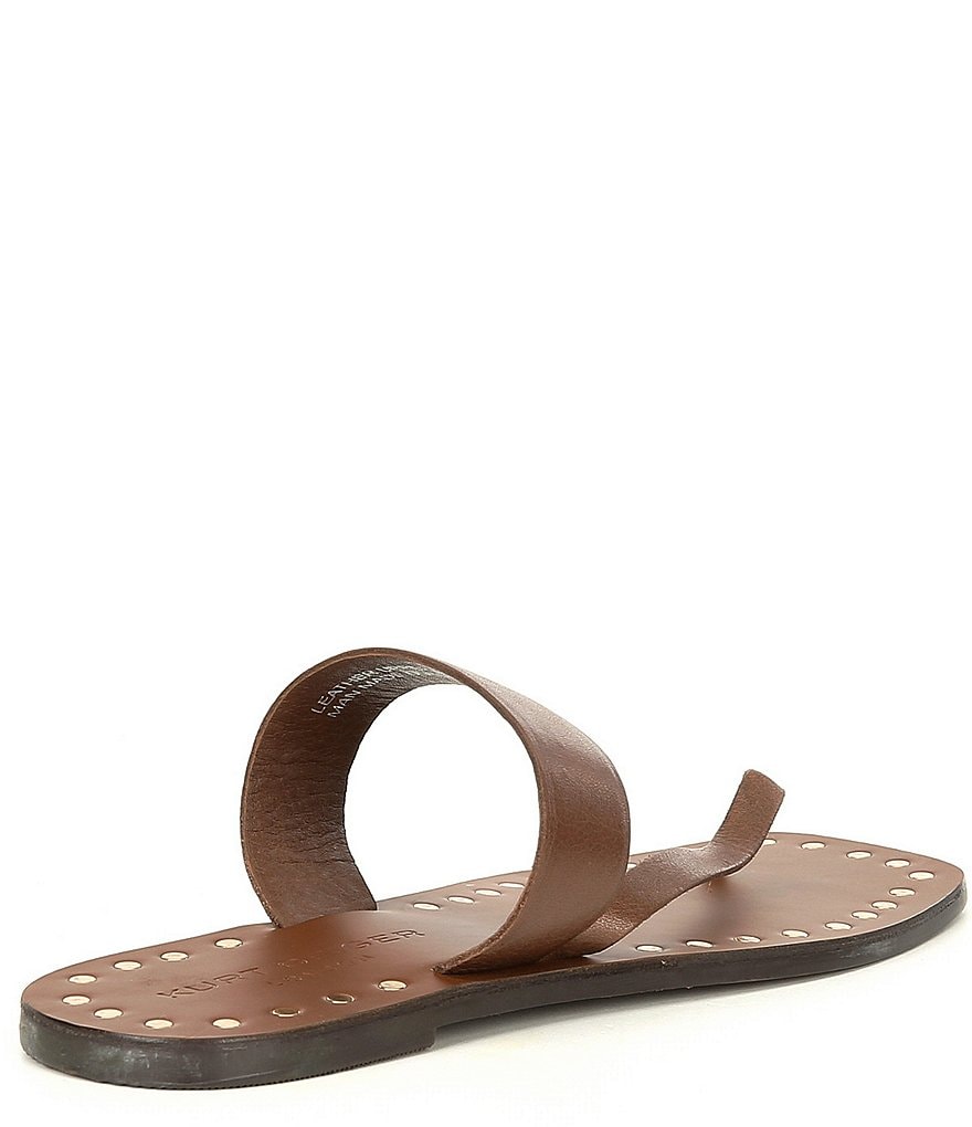 Kurt Geiger London Myra Leather Thong Sandals