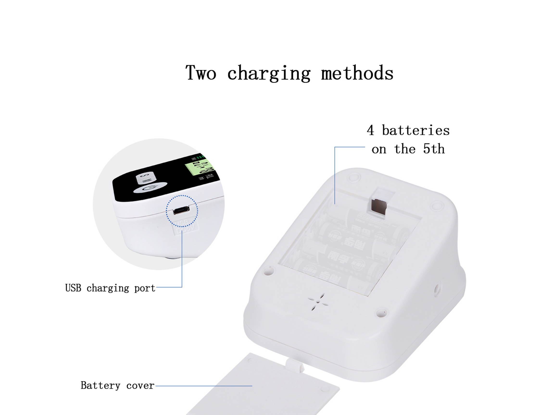 HYS Digital LCD Wrist Blood Pressure Monitor Heart-Beat Rate Pulse Meter Measure