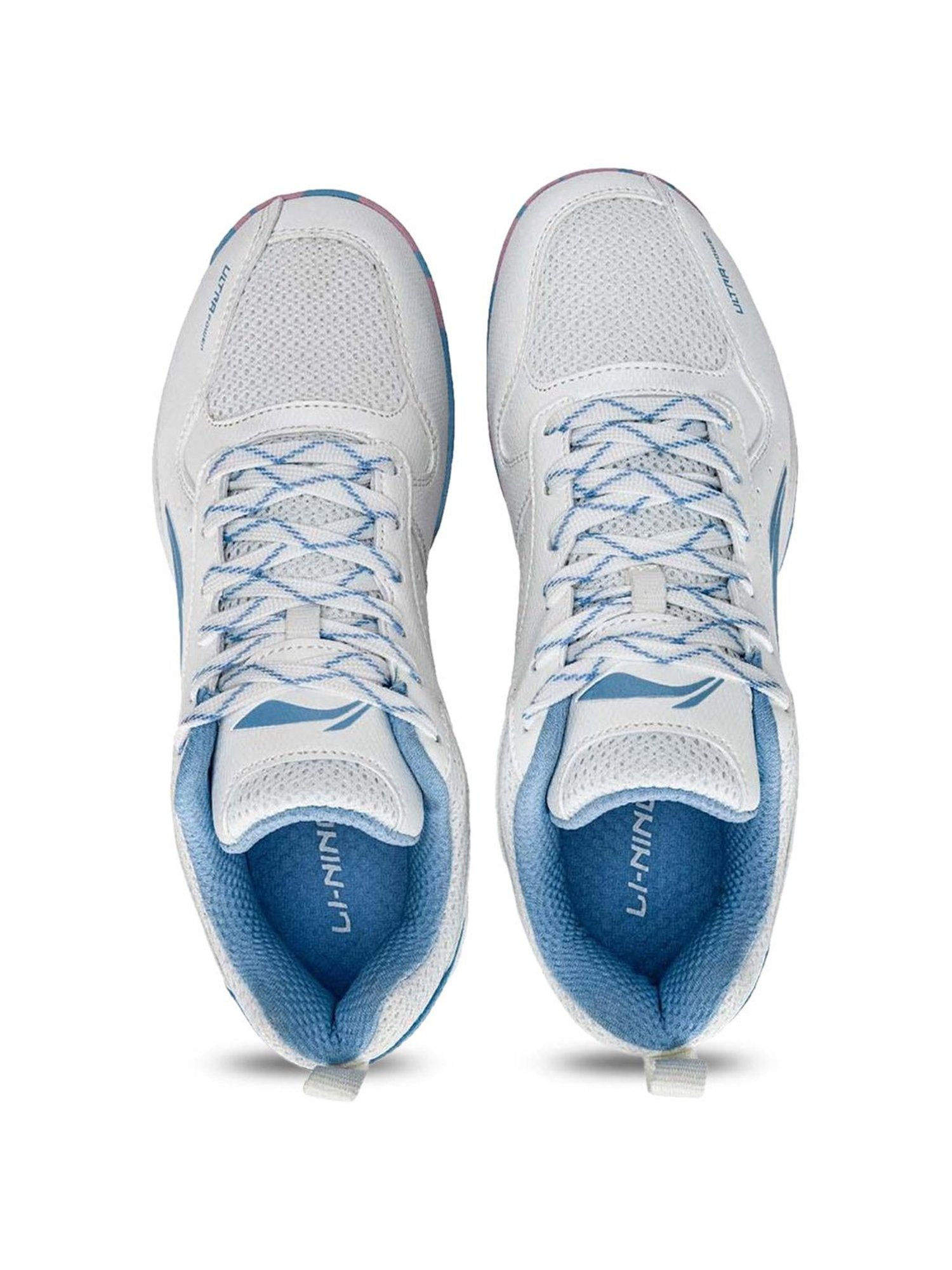 Li-Ning Men's Ultra Power White Indoor Court Shoes