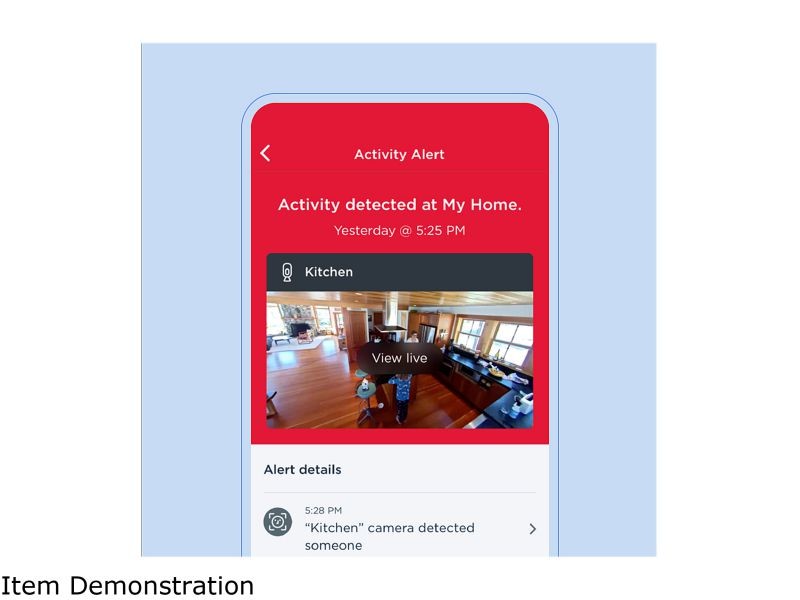 ecobee SmartCamera - Indoor WiFi Security Camera, Baby & Pet Monitor, Smart Home Security System, 1080p HD 180 Degree FOV, Night Vision, 2-Way Audio, Works with Apple HomeKit, Alexa Built In