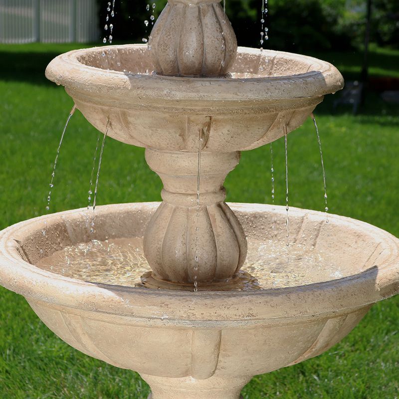 Ceramic Cascading Vines Garden Fountain - Acorn Hollow