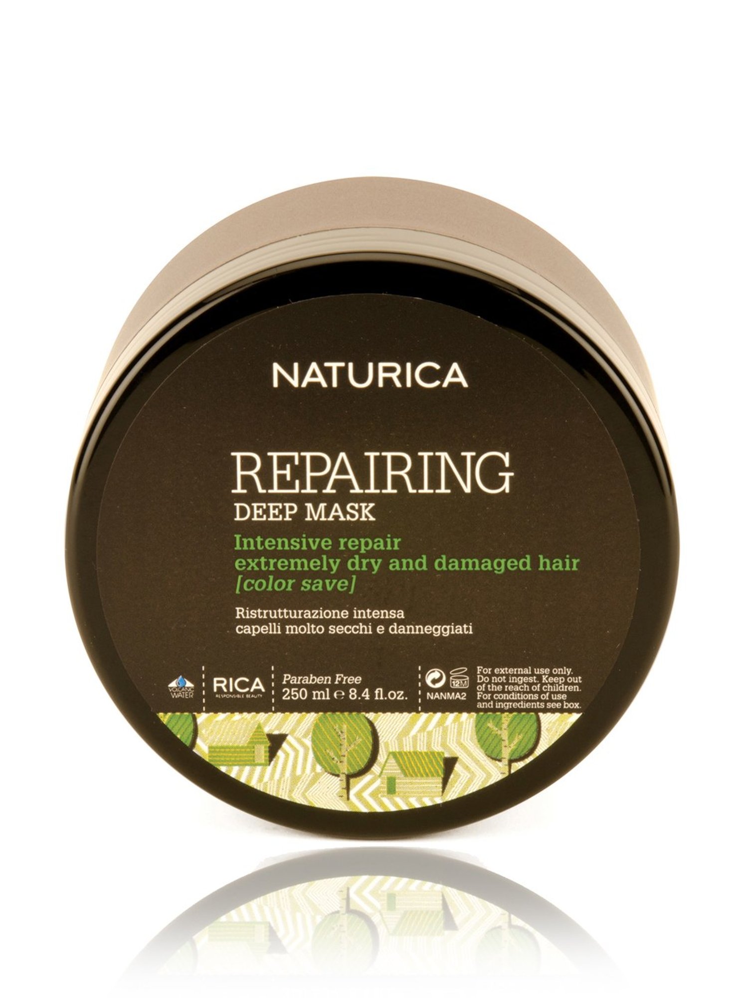Naturica Repairing Deep Mask by Rica Italy - 250 ml