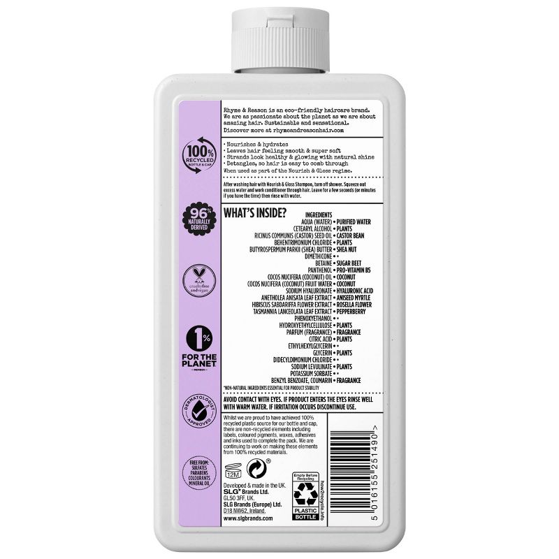 Rhyme & Reason Nourish & Gloss Conditioner - 13 fl oz