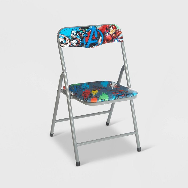 2pc Avengers Foldable Activity Desk and Chair Set