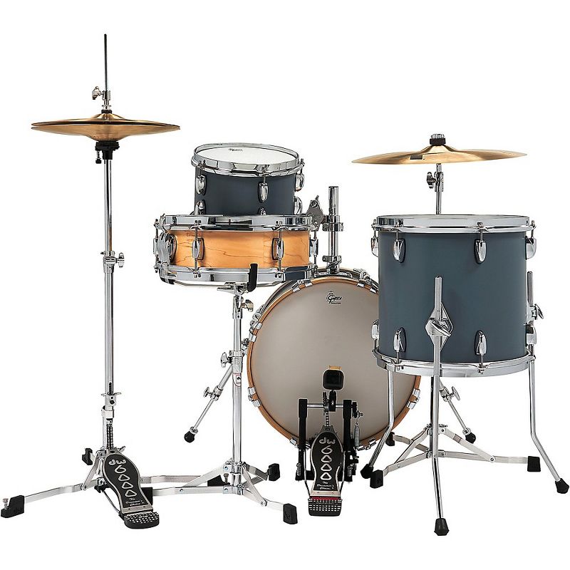 Gretsch Drums Brooklyn 4-Piece Micro Kit Shell Pack Satin Grey
