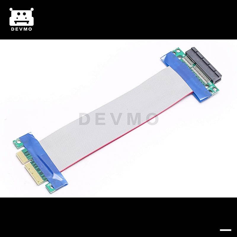 PCIExpress 4X Riser Cable Premium PCIE Port Extension Extender Card 19CM