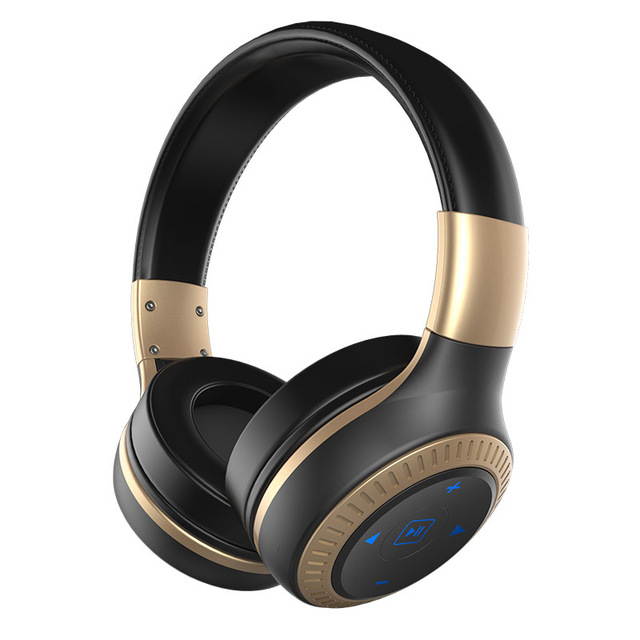 HaiBlue HiFi Stereo Bluetooth 4.1 Headphone Wireless Headset Super Bass Over Ear Handsfree With Microphone