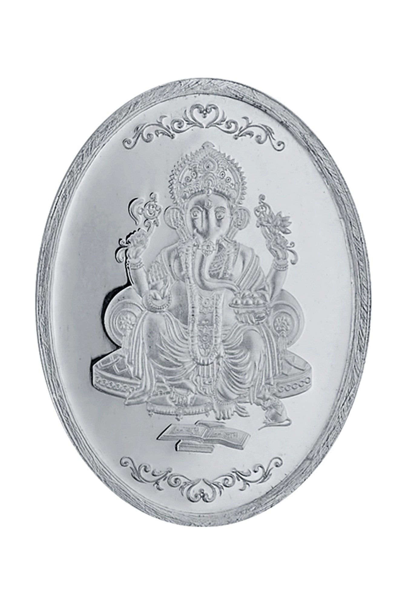 Taraash Ganpati 999 10gm Silver Coin