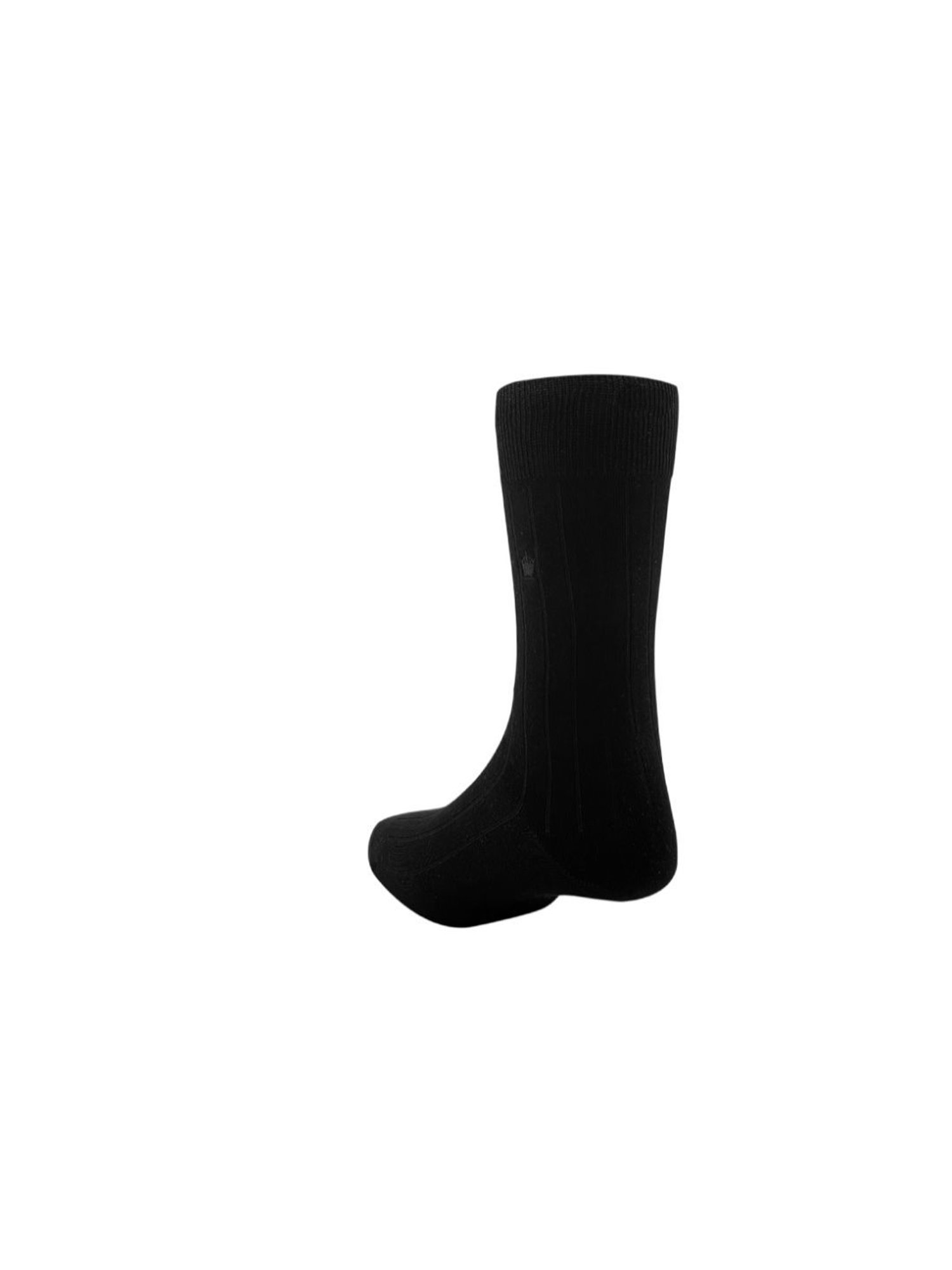 Louis Philippe Black Cotton Socks (Pack of 3)