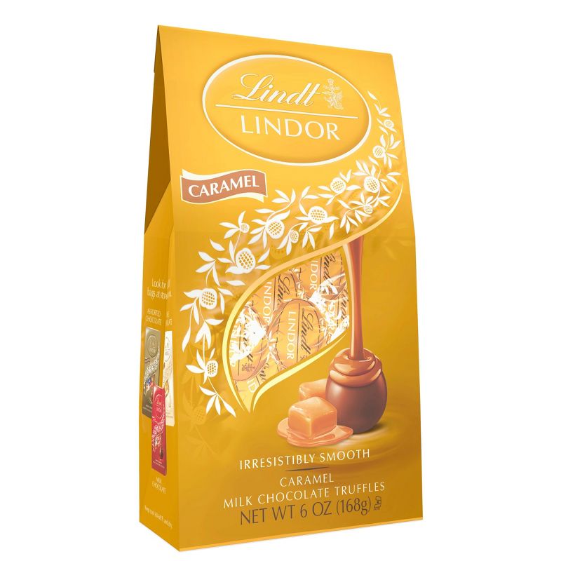 Lindt Lindor Caramel Milk Chocolate Truffles - 6oz