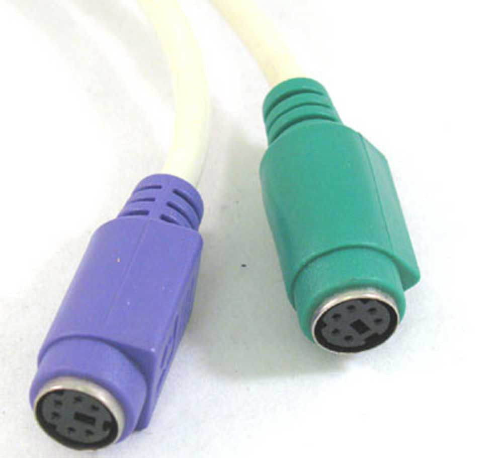 USB PS2 ADAPTER CABLE for KEYBOARD and MOUSE PS/2