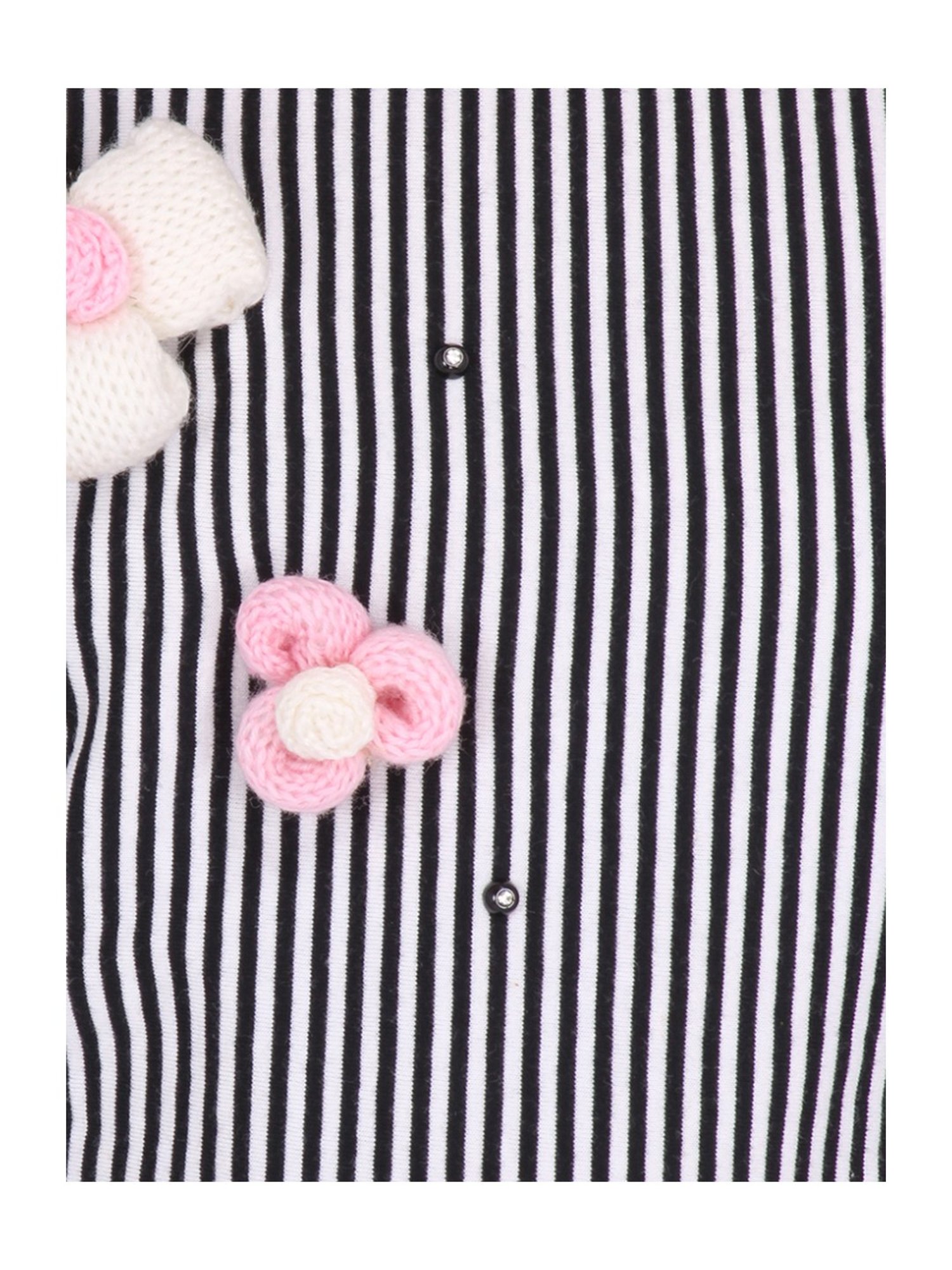 Cutecumber Kids Black Striped Top