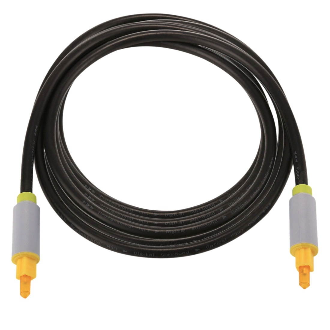 com 6 ft 18 m Digital Optical Audio Cable Toslink Digital Optical SPDIF UltraThin MaleMale Optical Audio Cable THINTOS6