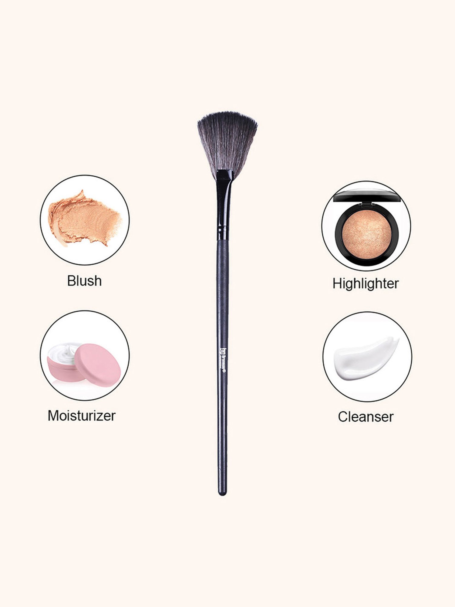 Bronson Professional Fan Brush