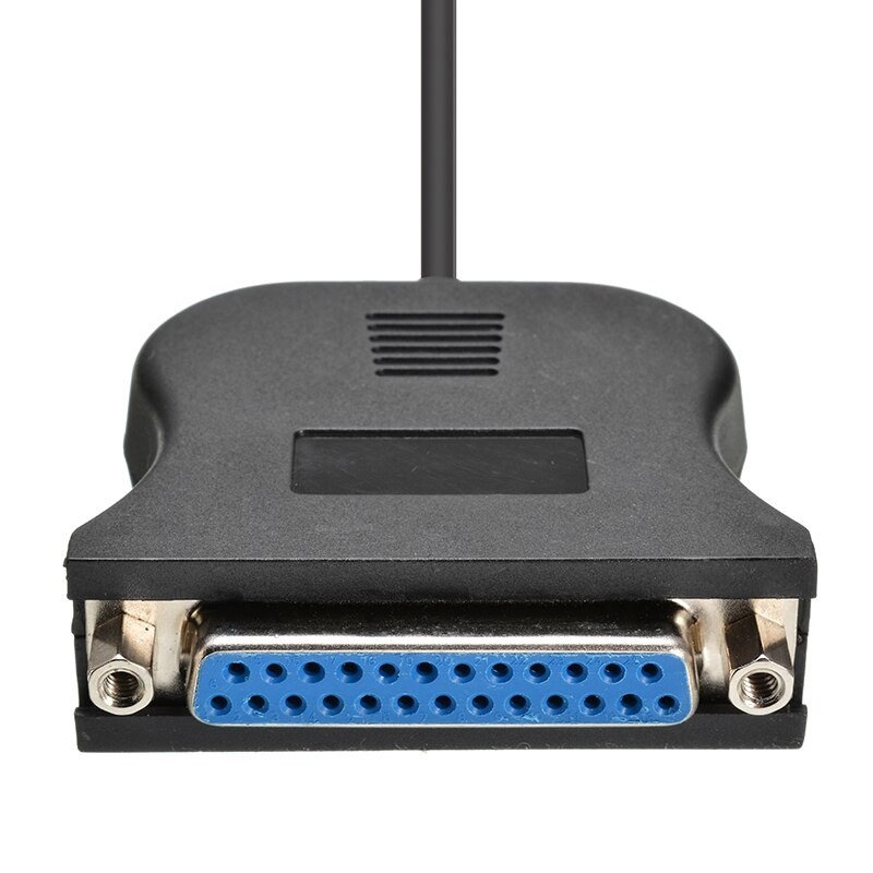 For IEEE 1284 Printer 1pc 25 Pin Parallel Port Adapter Cable High Quality USB 2.0 Printer Cable HiUSB To Parallel Adapter