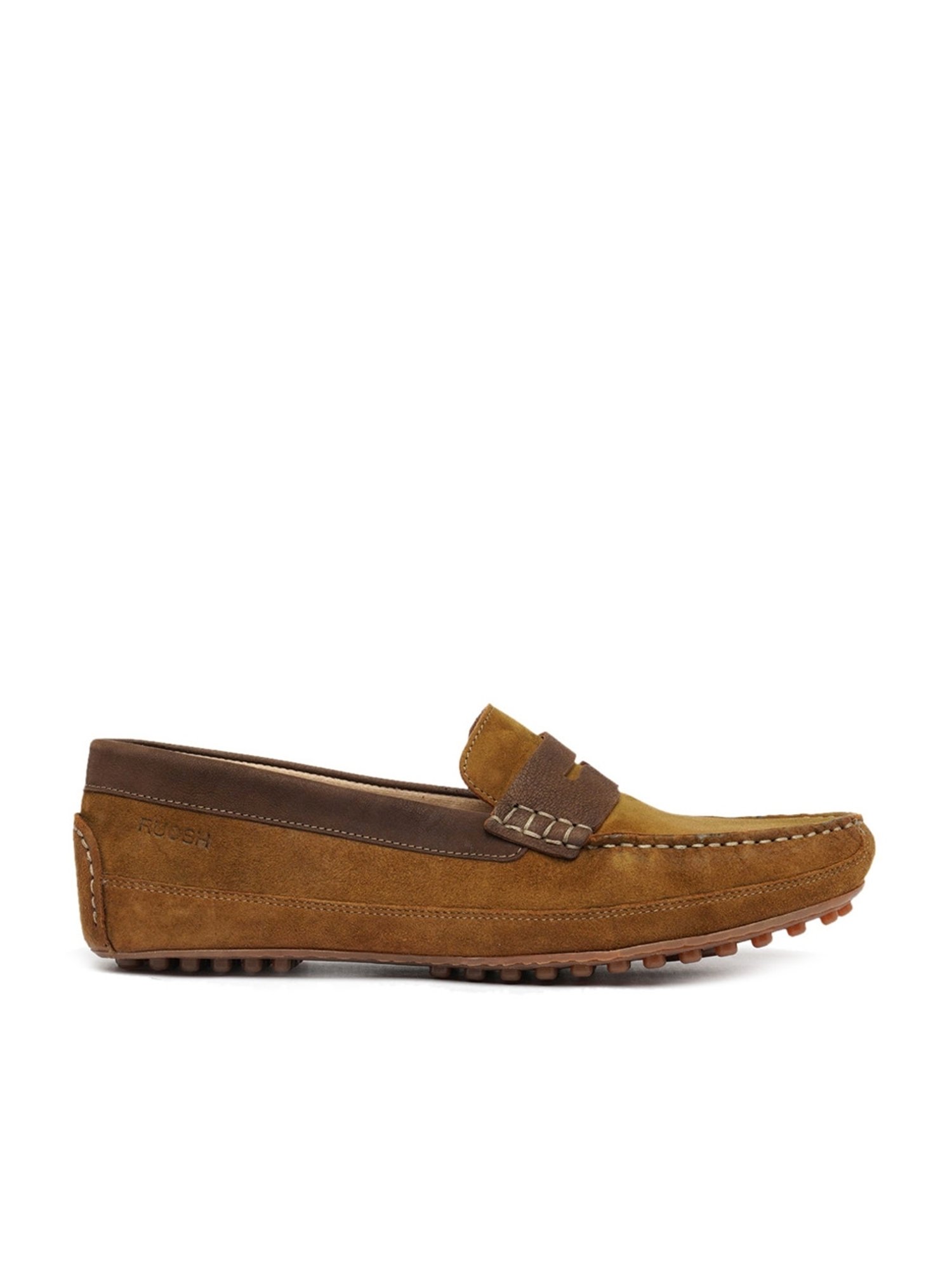 Ruosh Men's Brown Casual Loafers