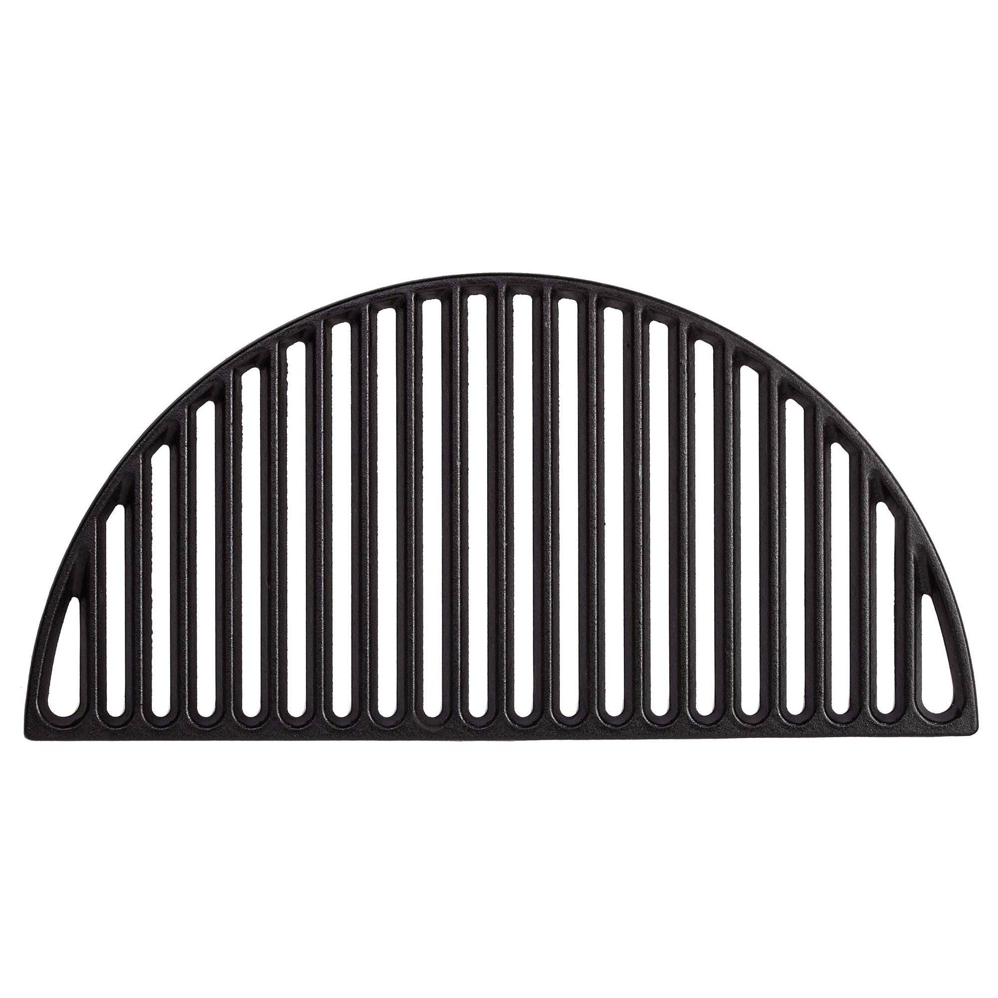 Kamado Joe BJ-HCICG Big Joe Half Moon Cast Iron Grill Grate Cooking Rack, Black