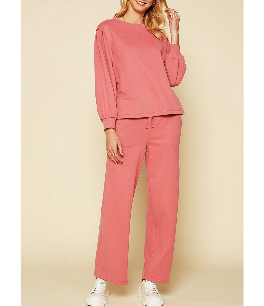 Calvin Klein French Terry Drawstring Waist Coordinating Joggers