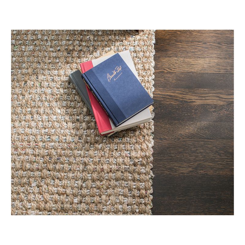 Light Brown Solid Woven Area Rug 8'X10' - Anji Mountain