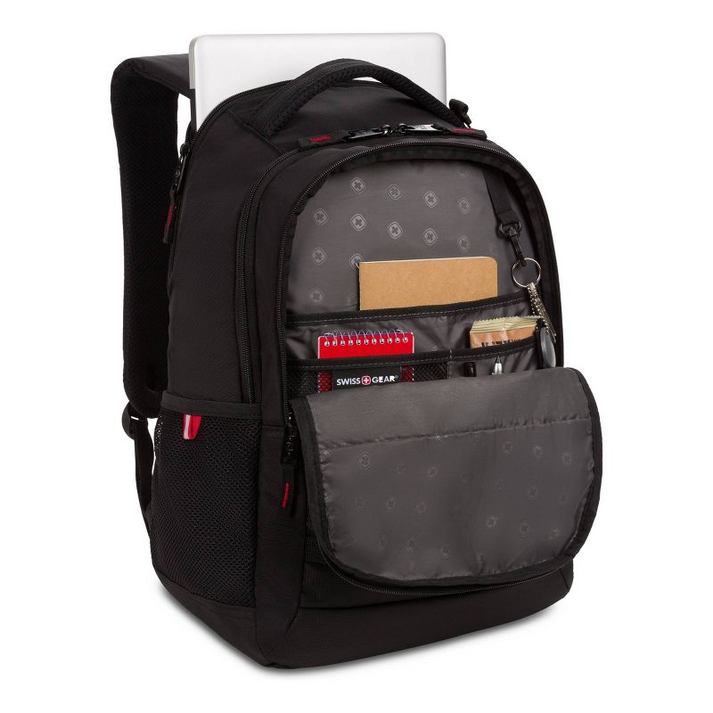 SWISSGEAR 18.5" Backpack with Laptop Pocket - Black