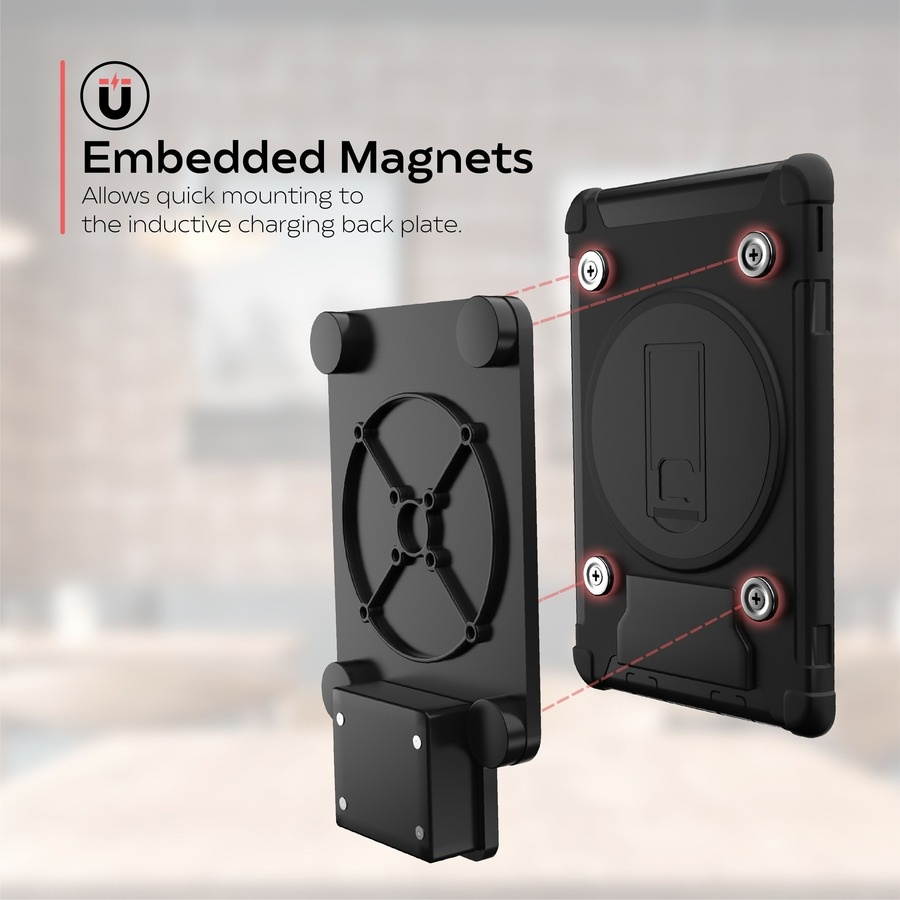 CTA Digital Inductive Charging Case for iPad 10.2 7th & 8th Generation, iPad Pro 10.5-Inch and iPad Air 3 (Black) - CTA Digital: Inductive Charging Case for iPad 10.2 7th & 8th Generation, iPa