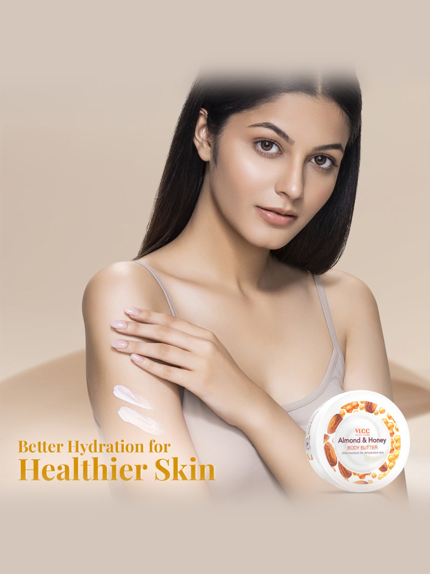 VLCC Almond & Honey Body Butter - 200 gm