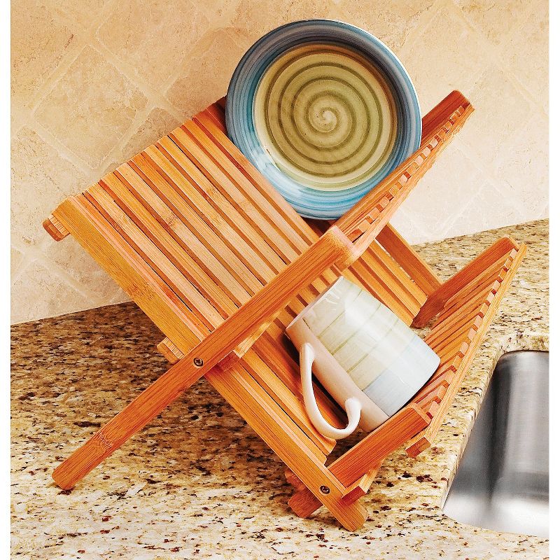 Lipper International Bamboo Dish Rack