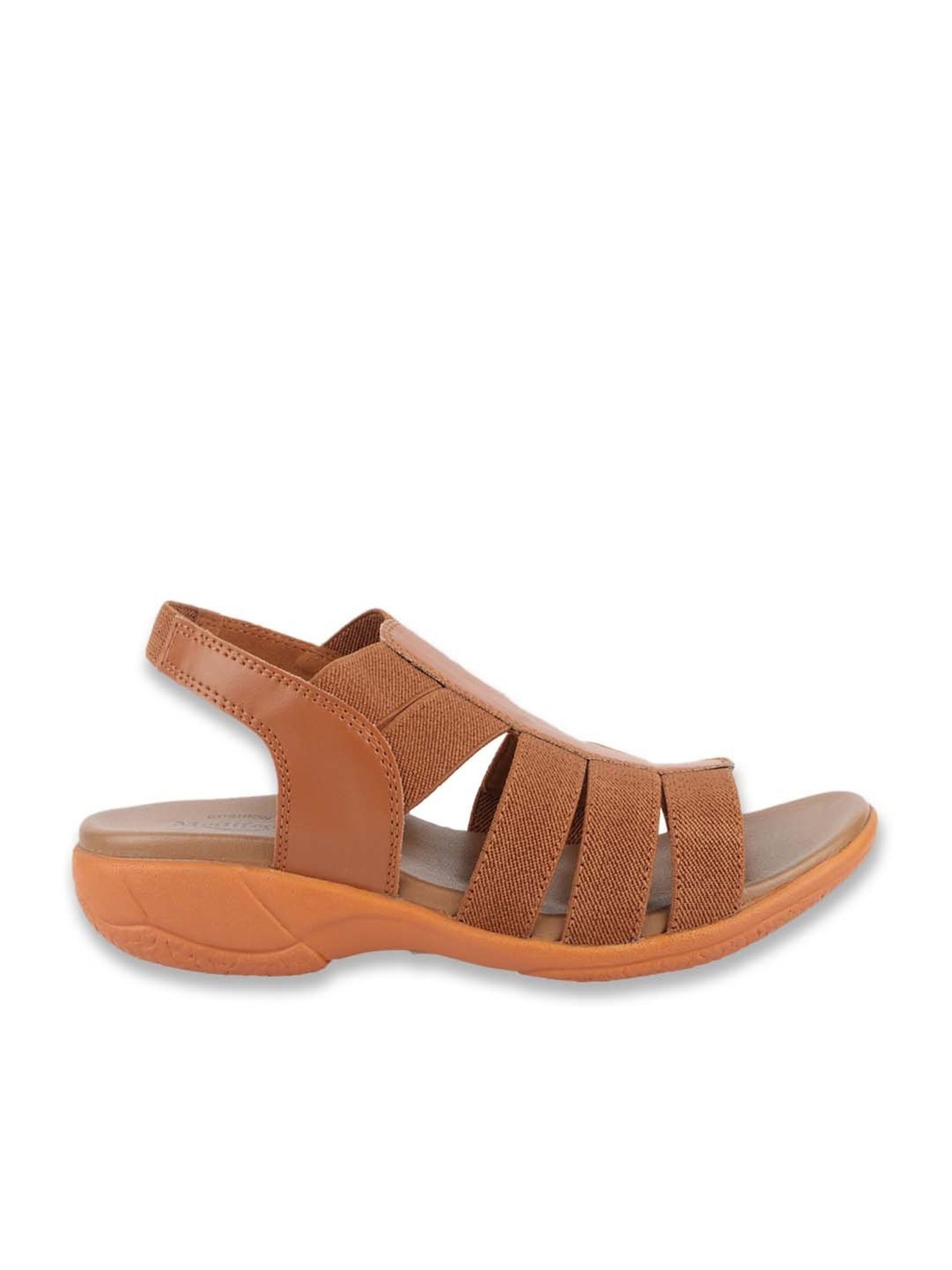 MediFeet Women's Tan Sling Back Sandals
