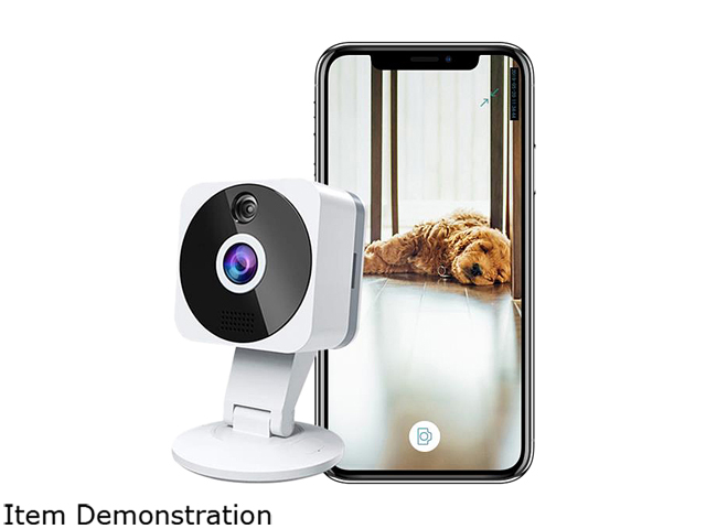 Inland NexHT 2 Pack Security Camera 1080p Full Wireless IP Surveillance System with Zoom, Night Vision, Two-Way Audio, Cloud Storage, Motion Alerts