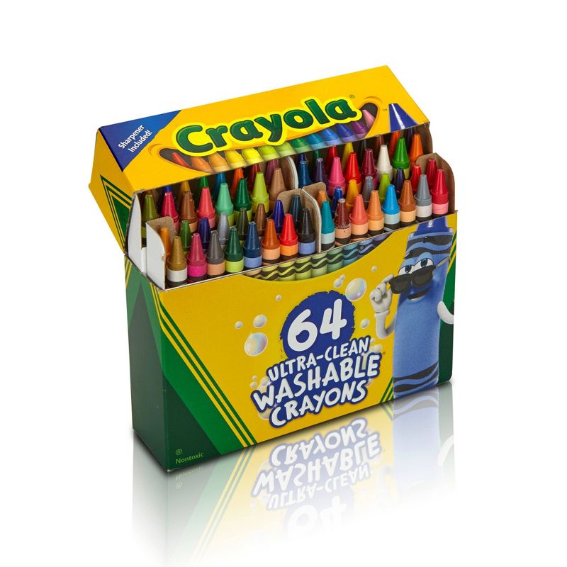 Crayola 64ct Ultra Clean Washable Crayons
