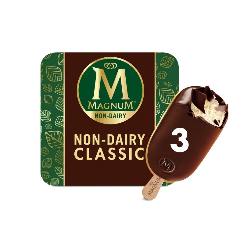 Magnum Non-Dairy Vegan Classic Ice Cream Bar - 3ct