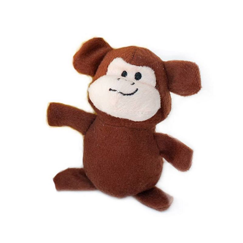 ZippyPaws Burrow Monkey and Banana Dog Toy