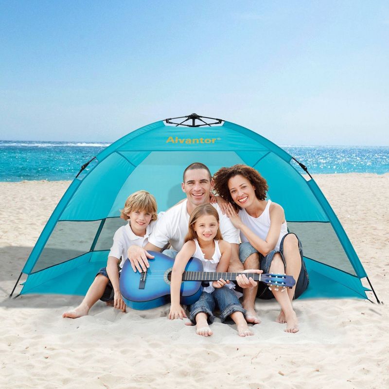 Outdoor Automatic Pop-Up Hub Style Beach Tent - Alvantor