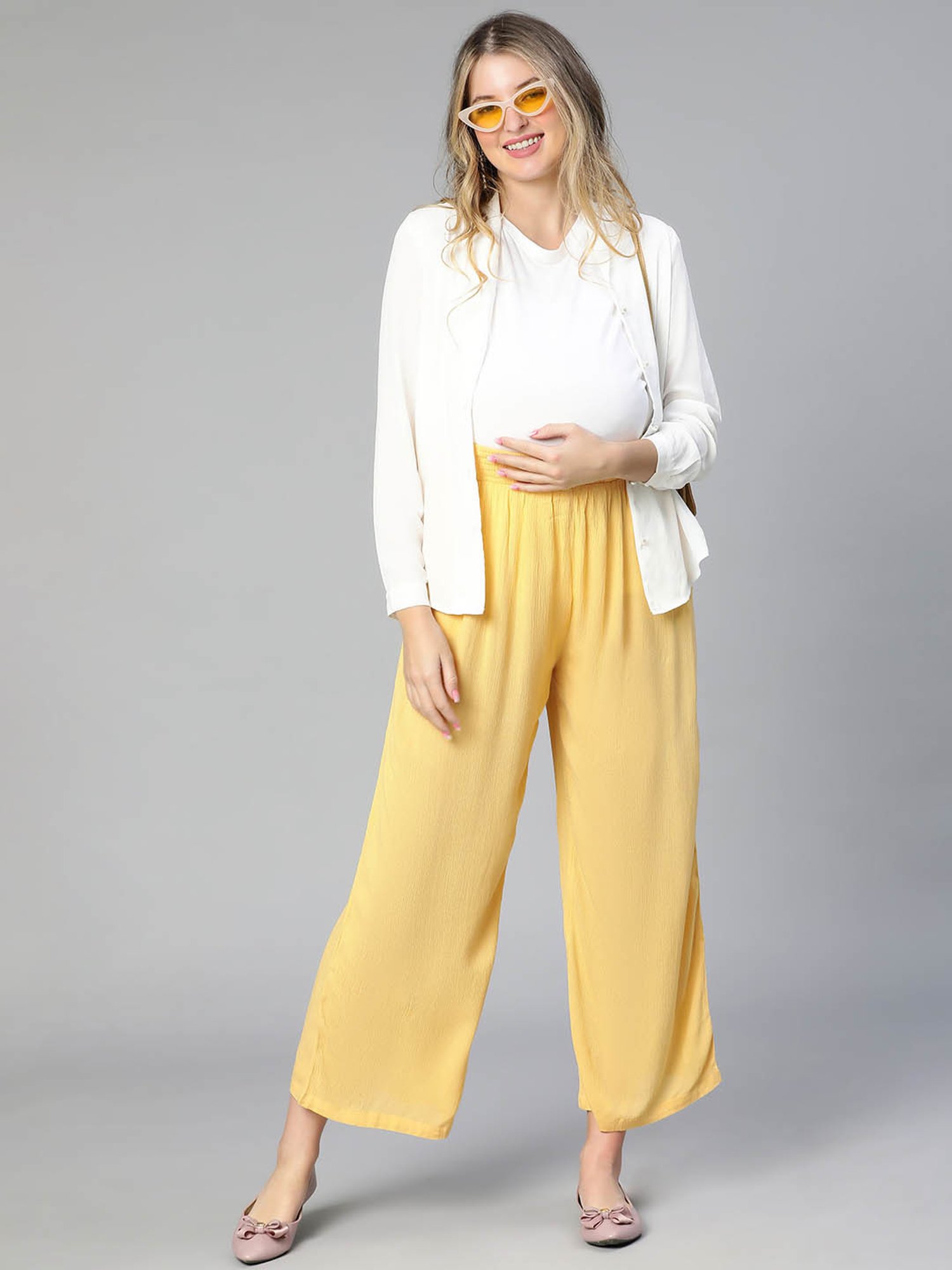 Mine4Nine Multicolor Printed Maternity Kurta